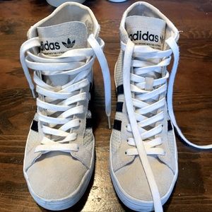 ADIDAS High-Top Suede Sneaker